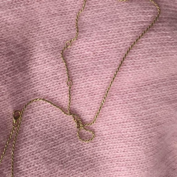 Mejuri 14k Gold Rope Twisted Chain Necklace - Picture 2 of 3